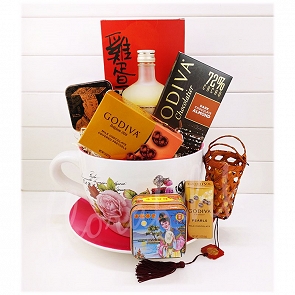 M51 Godiva朱古力 奇華月餅 特大茶杯型花盆 M51 Godiva朱古力 奇華月餅 特大茶杯型花盆